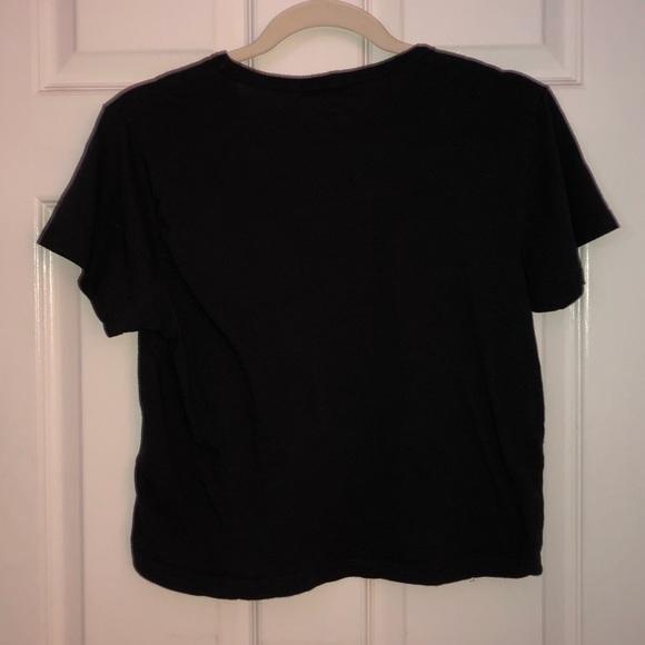 Grey printed t-shirt with hole detailing - Picture 6 of 6